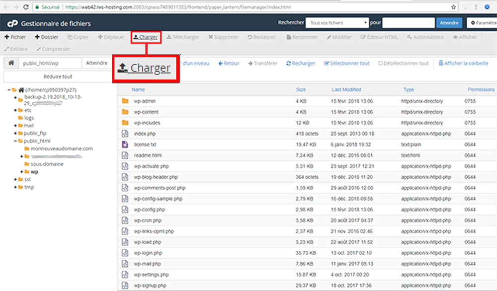 Comment utiliser le gestionnaire de fichiers dans cPanel ?