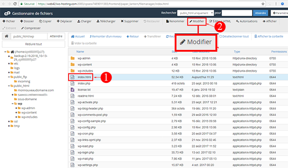 Comment utiliser le gestionnaire de fichiers dans cPanel ?